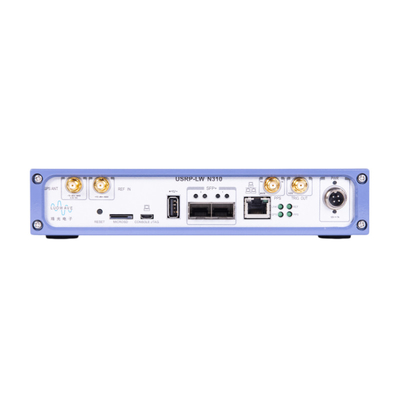 Ettus USRP N310 Compatible ∙ USRP-LW N310 ∙ 4 canaux TX/RX AD9371 RF 10 MHz-6 GHz 100 MHz BW Chaque XilinxZynq-7100 SoC FPGA 2 × SFP+ Ports USRP Dispositif radio défini par logiciel