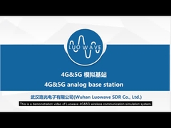 Démonstration de simulation de communication sans fil 4G et 5G en utilisant Luowave USRP-LW N310 SDR comme matériel